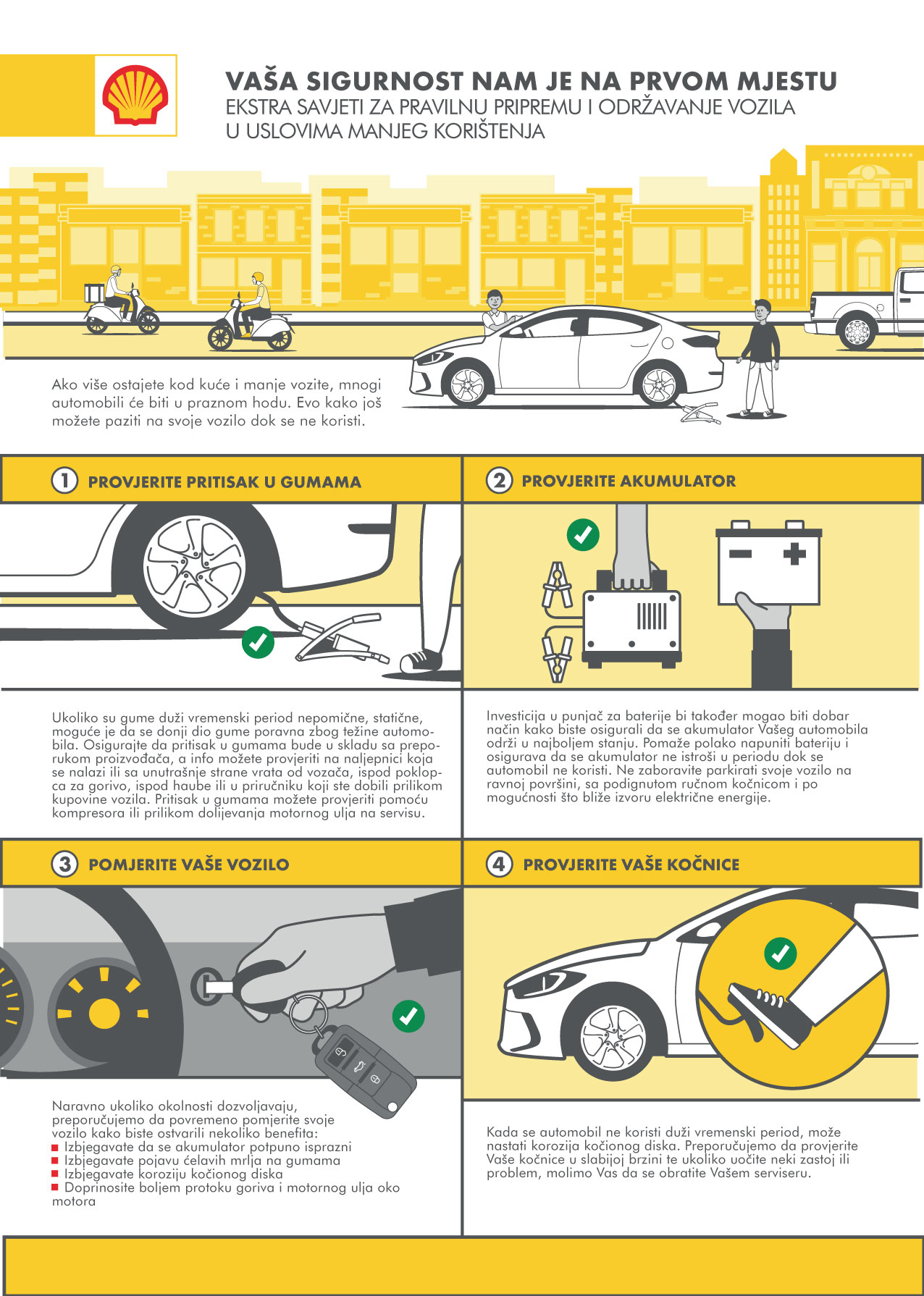 Vaša sigurnost nam je na prvom mjestu