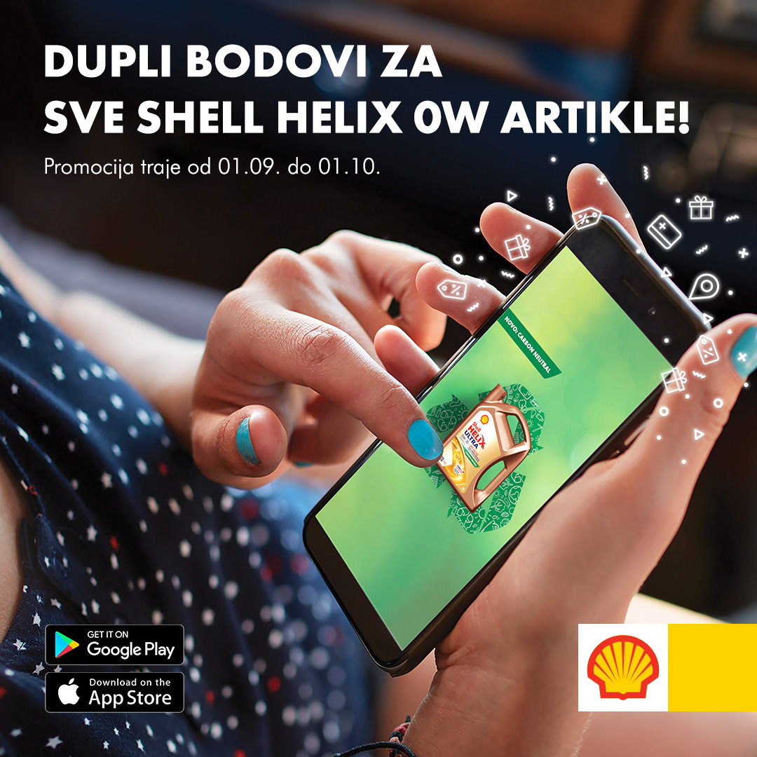 Osvojite duple bodove uz Shell Share App aplikaciju!